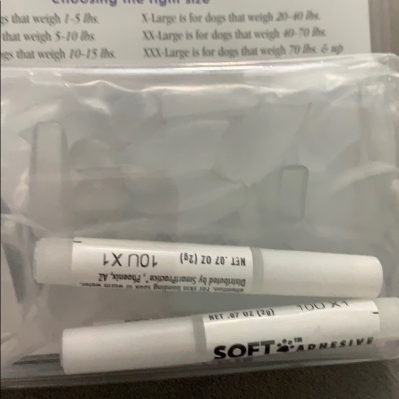 Soft Claws mail caps clear xxxlarge - Picture 4 of 5